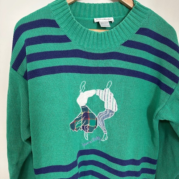 Vintage Bianca Nygard | Women’s Vintage Bianca Nygard Cotton Crew Embroidered - Picture 2 of 9